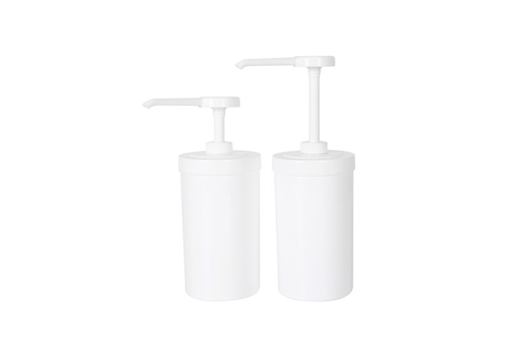 1250ml HDPE Round Shape Conatiner Ketchup Dispenser Pump UKR30