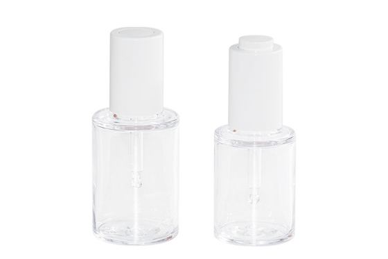 PETG Plastic Oil Dropper Bottle Cosmetic Pump Bottle 30ml 50ml