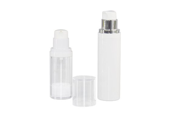 UKA71 White AS Lotion Bottle 30ml 50ml Airless Travel Bottle For Sunscreen Cream Packaging