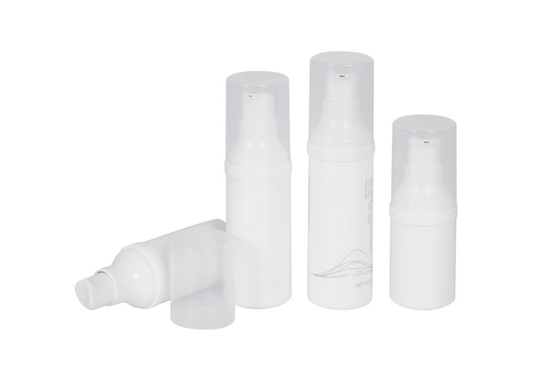 15ml 20ml 25ml 30ml Airless Pump Bottles With Transparency Lid For Cosmetic Packaging