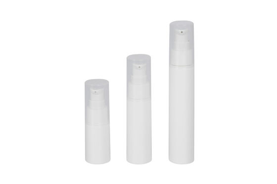 PP Airless Bottle 15ml 30ml 50ml Skin Care Cosmetic Packaging for Lotion Cream can be Customized Color UKA10
