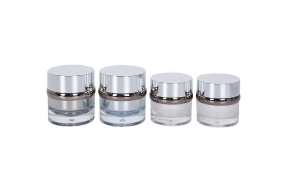 150ml PMMA Cosmetic Pump Bottle With Face Cream Jar Daily Skincare Set