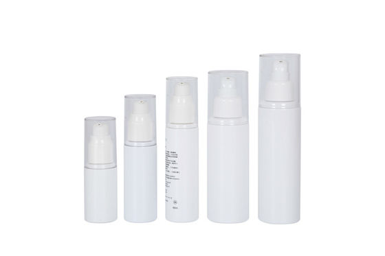 ขวดโลชั่น PET รีฟิลปลอดสาร BPA พร้อมปั๊มสกรู ISO9001